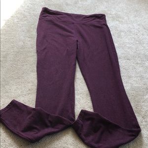 Mossimo burgundy leggings Sz M